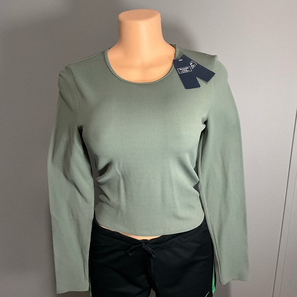 Ambercombie long sleeve blouse women’s size midi am - Picture 3 of 7